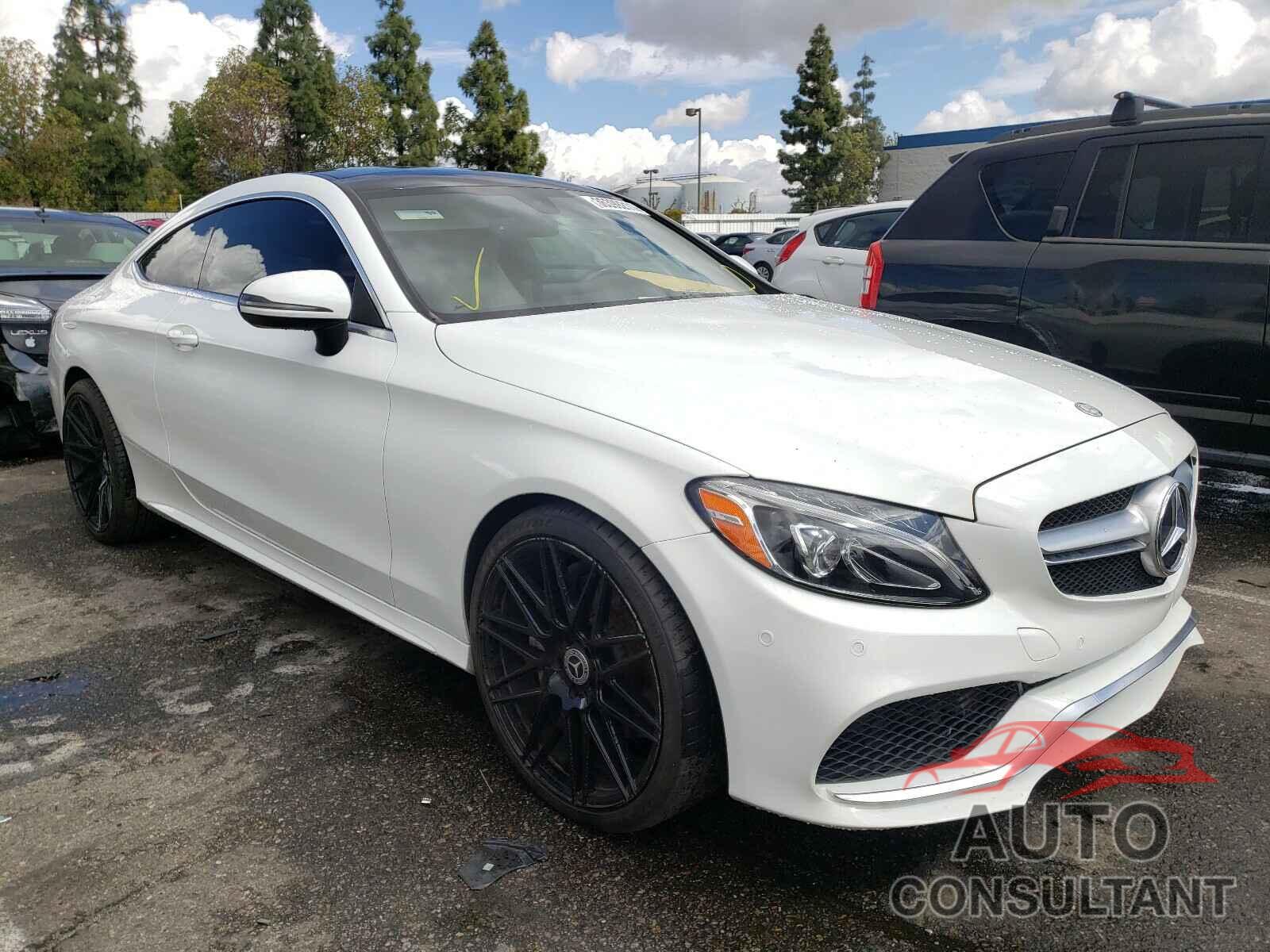 MERCEDES-BENZ C CLASS 2017 - WDDWJ4JB2HF456613