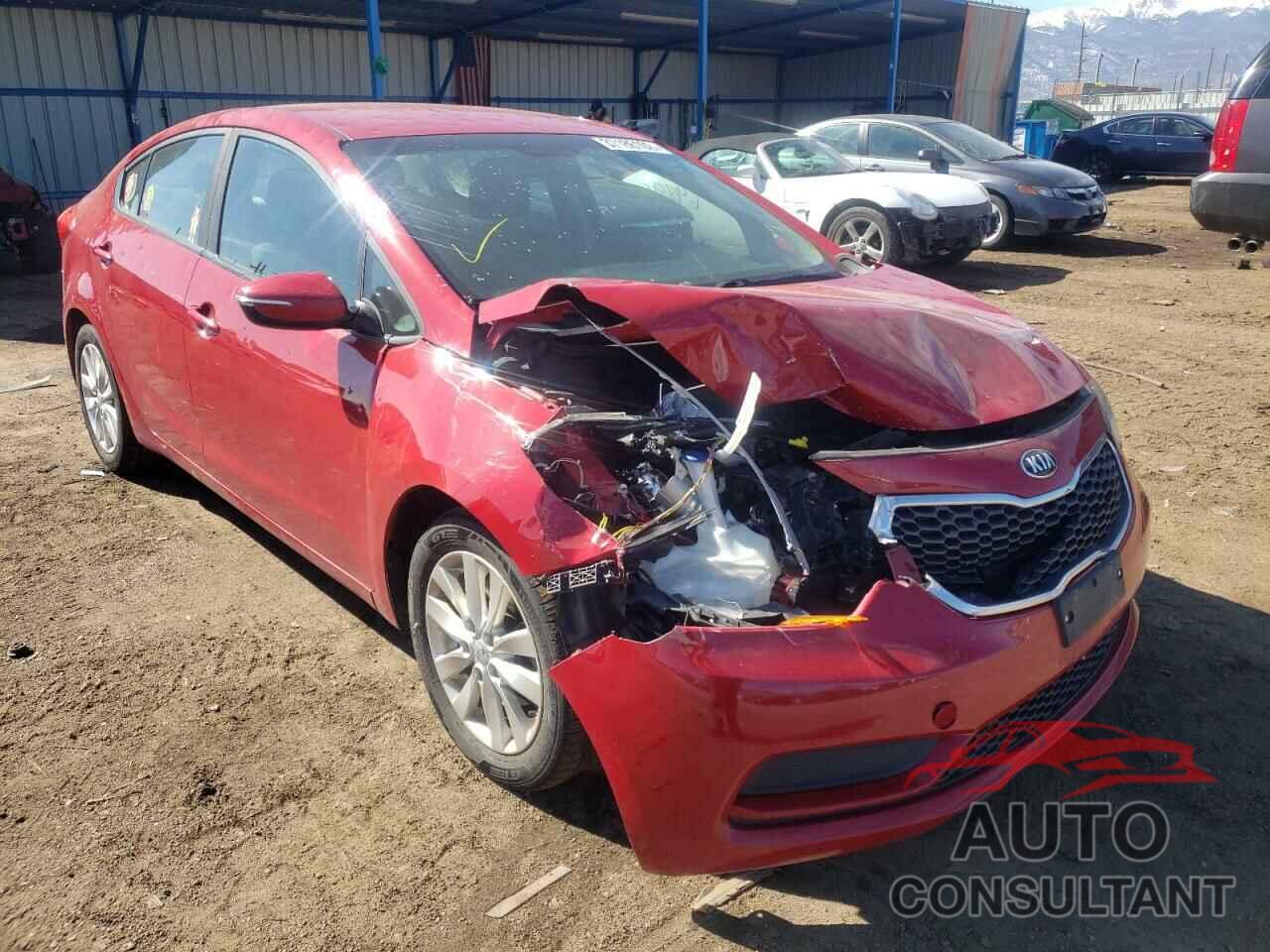 KIA FORTE 2016 - KNAFX4A6XG5602253