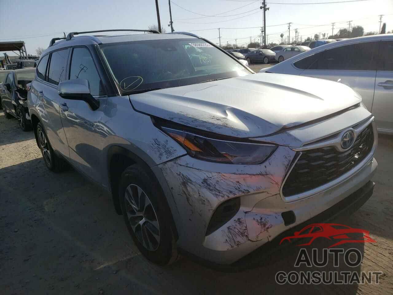 TOYOTA HIGHLANDER 2021 - 5TDHBRCH0MS530667