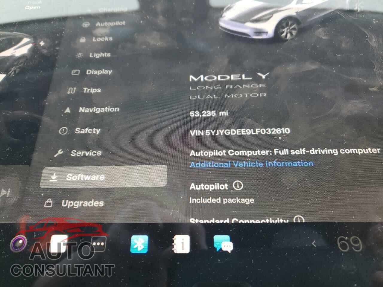 TESLA MODEL Y 2020 - 5YJYGDEE9LF032610