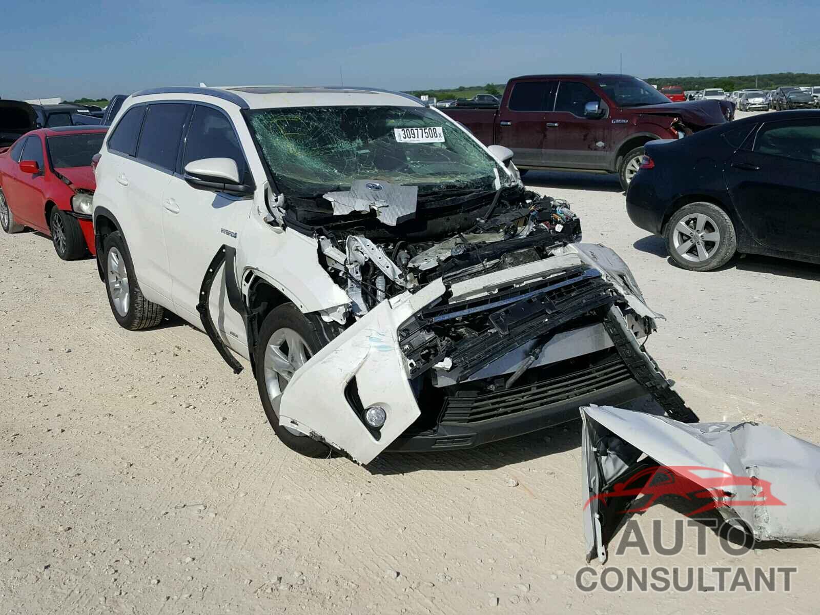 TOYOTA HIGHLANDER 2017 - 5TDDGRFH1HS032270