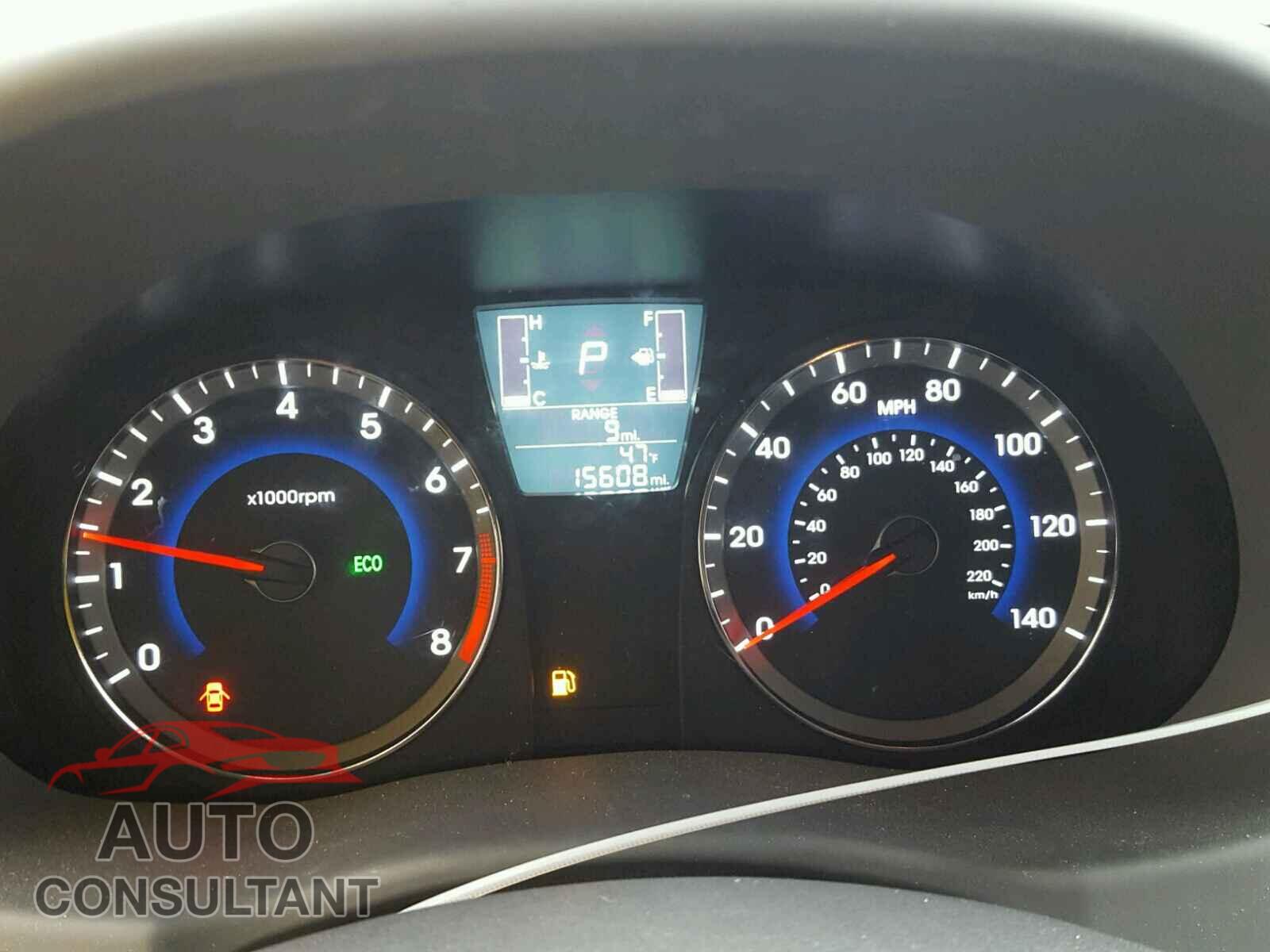 HYUNDAI ACCENT 2017 - KMHCT4AE6HU331901