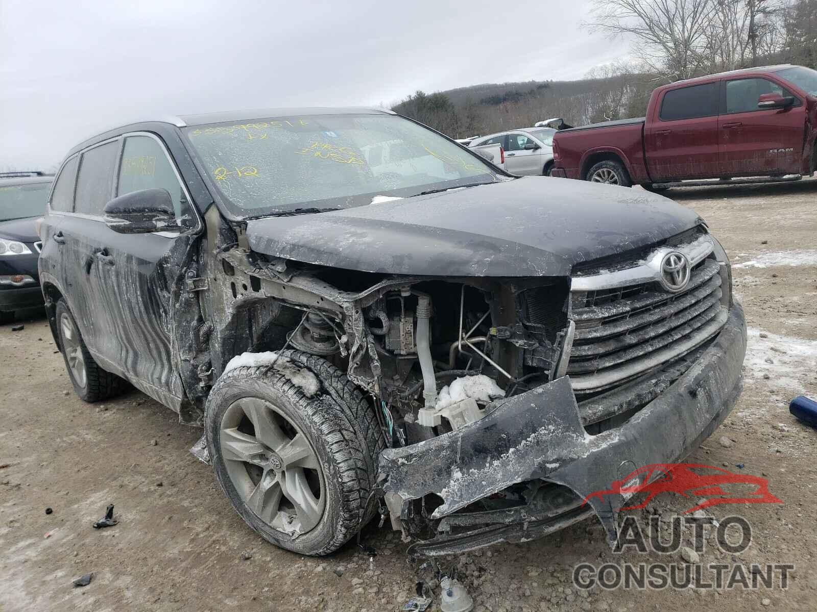 TOYOTA HIGHLANDER 2016 - 5TDDKRFH7GS325118
