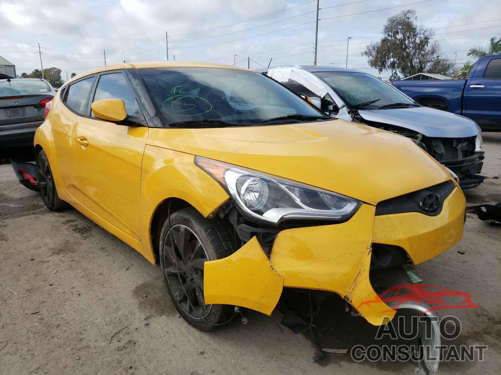 HYUNDAI VELOSTER 2016 - KMHTC6AD0GU256453