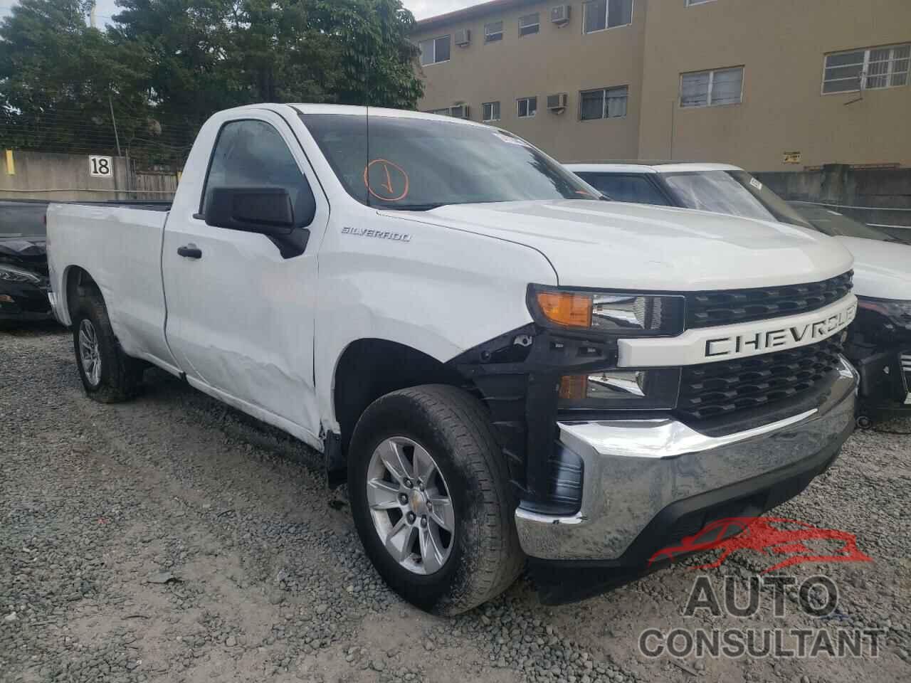 CHEVROLET SILVERADO 2021 - 3GCNWAEF9MG315937