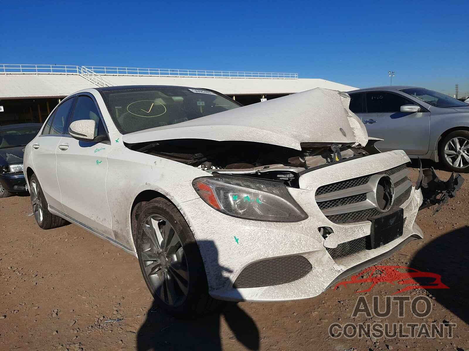 MERCEDES-BENZ C CLASS 2017 - 55SWF4KB6HU188758