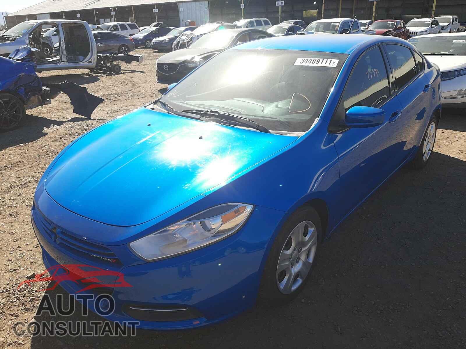 DODGE DART 2016 - 1C3CDFAA4GD570831