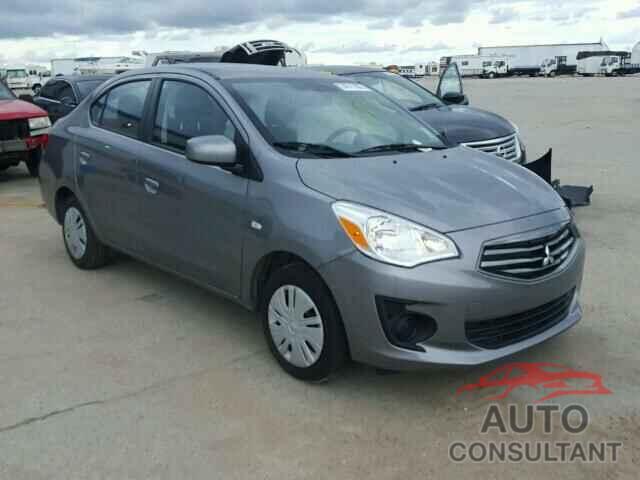 MITSUBISHI MIRAGE 2017 - ML32F3FJ3HHF14890