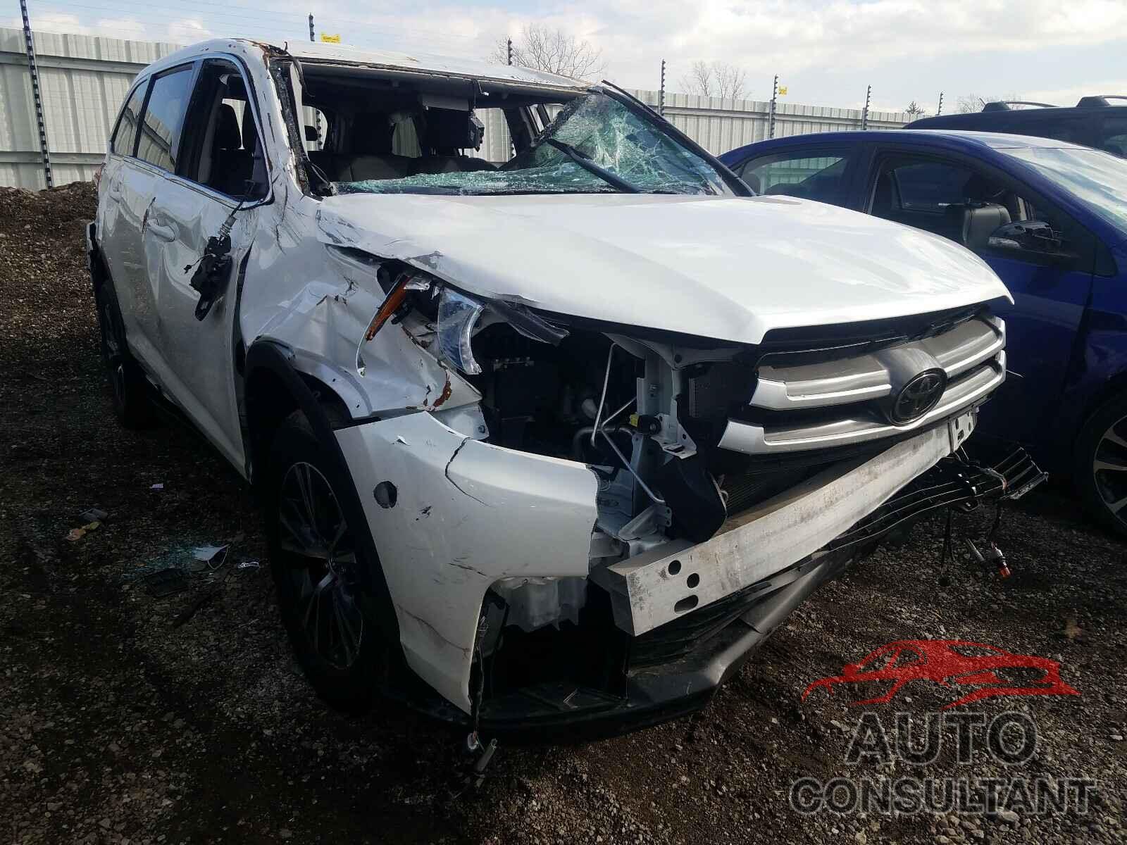 TOYOTA HIGHLANDER 2019 - 5TDZZRFHXKS293601