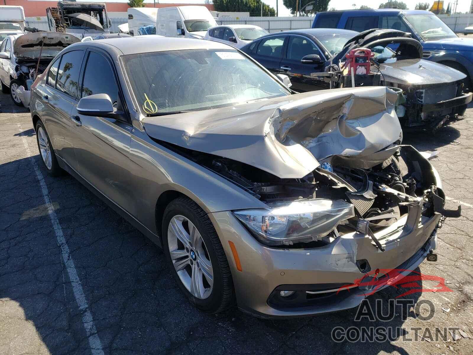 BMW 3 SERIES 2016 - WBA8E9G59GNT82422