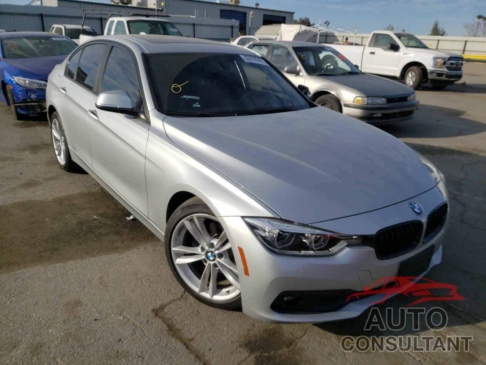 BMW 3 SERIES 2018 - WBA8E1G53JNU88907