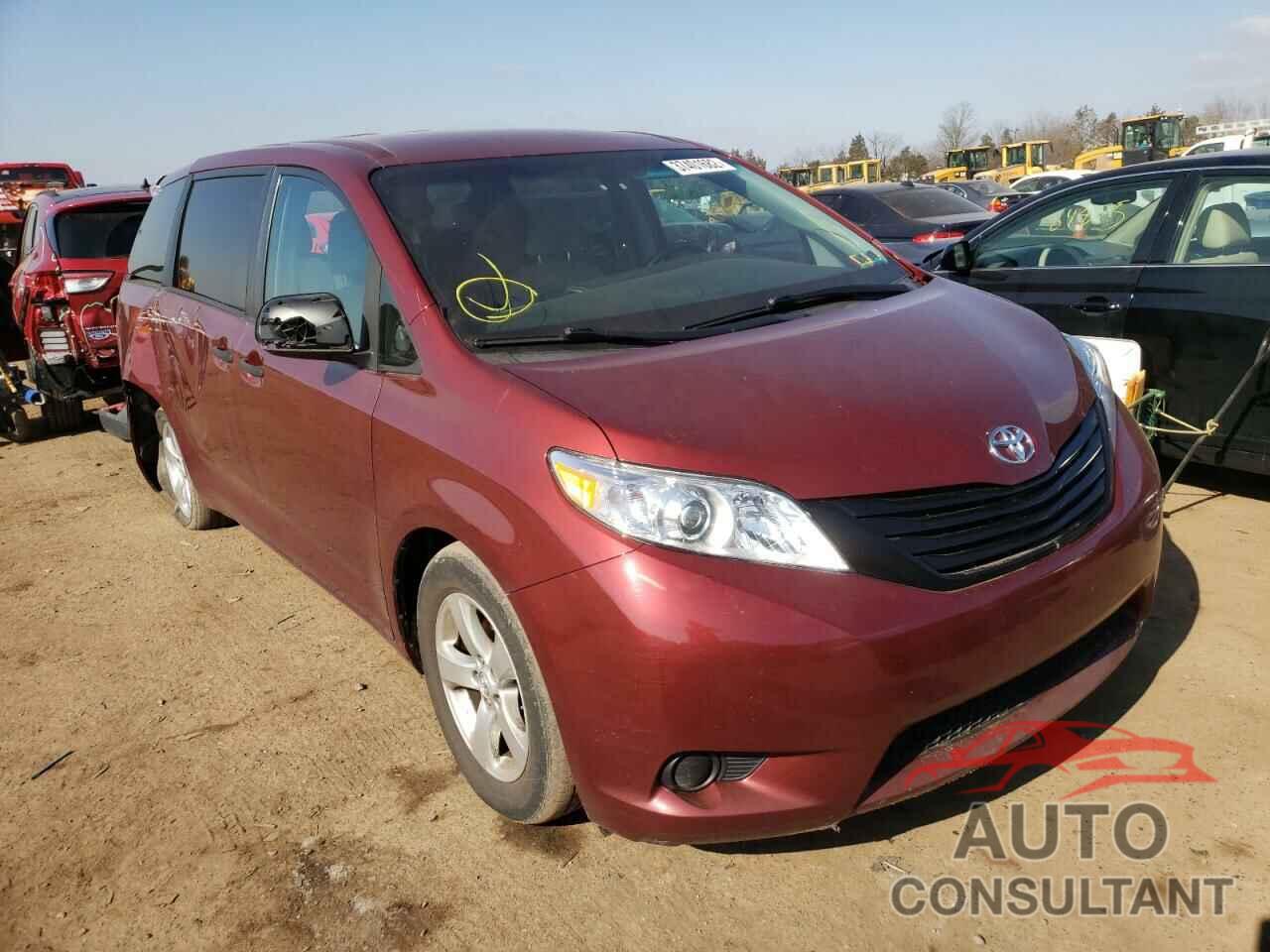 TOYOTA SIENNA 2017 - 5TDZZ3DC6HS866944