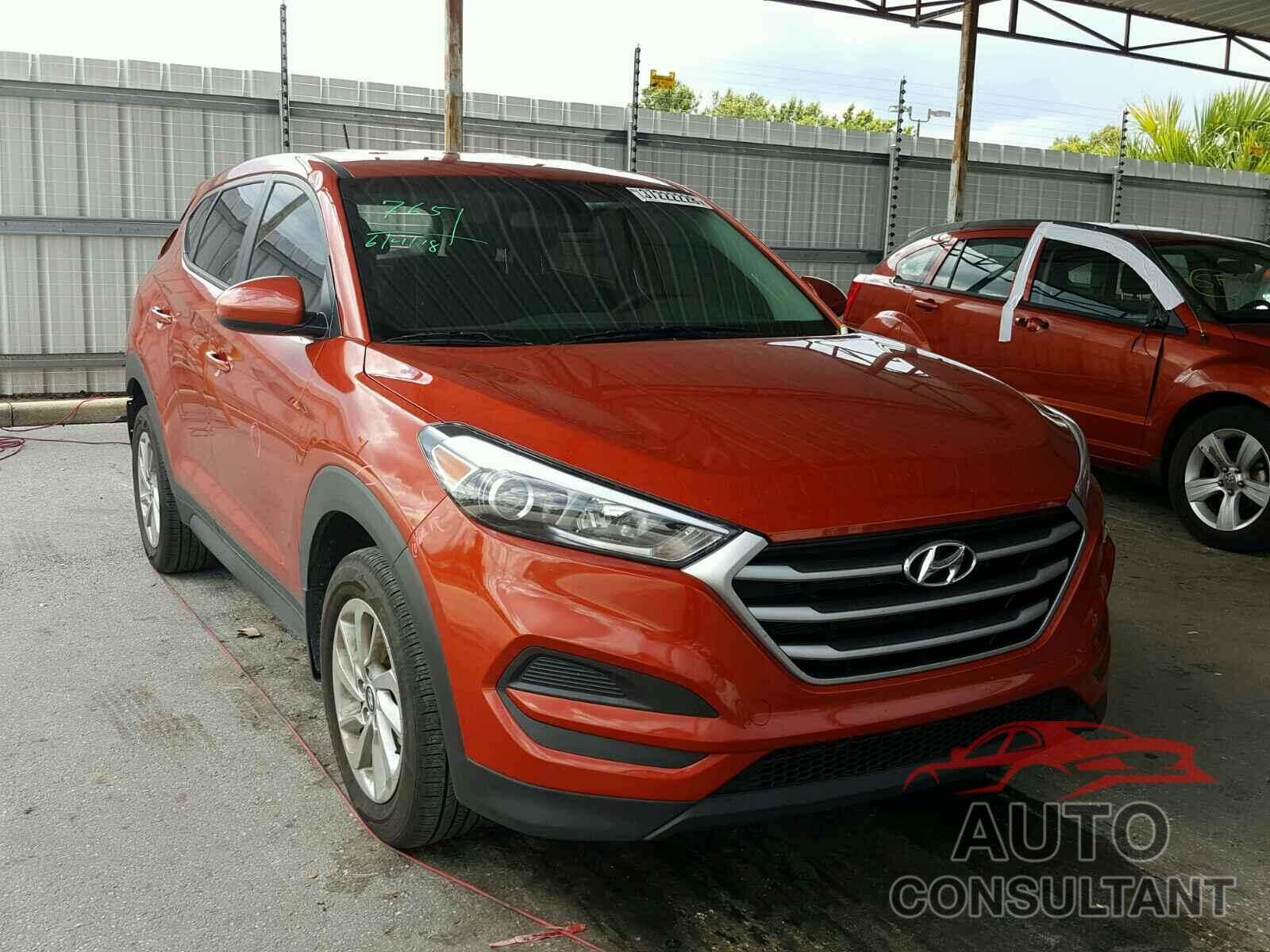 HYUNDAI TUCSON 2017 - KM8J23A45HU392863