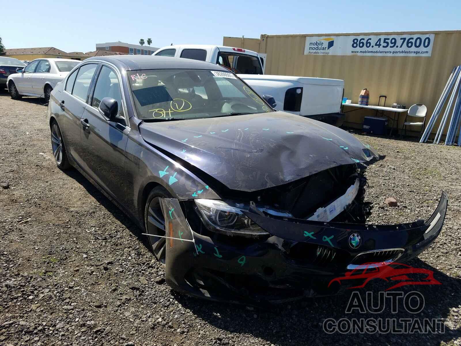 BMW 3 SERIES 2016 - WBA8E9C52GK643929
