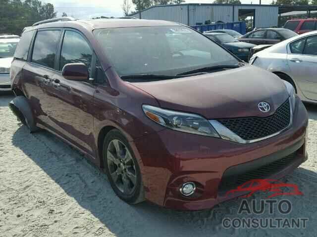 TOYOTA SIENNA 2016 - 5TDXK3DC6GS746846