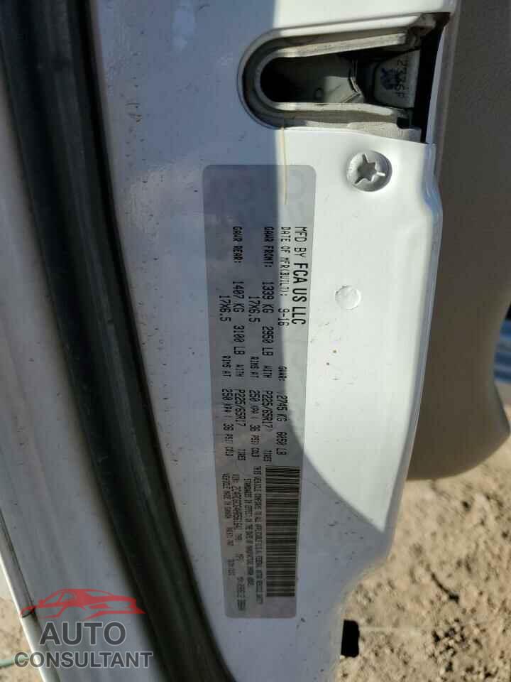 DODGE CARAVAN 2017 - 2C4RDGCG4HR561641