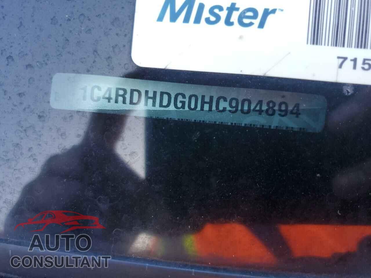 DODGE DURANGO 2017 - 1C4RDHDG0HC904894