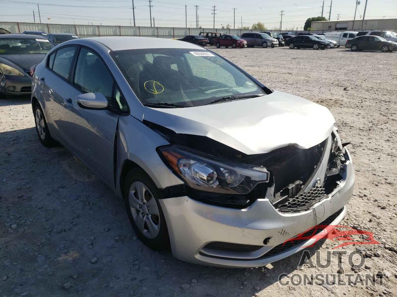 KIA FORTE 2016 - KNAFK4A64G5571421