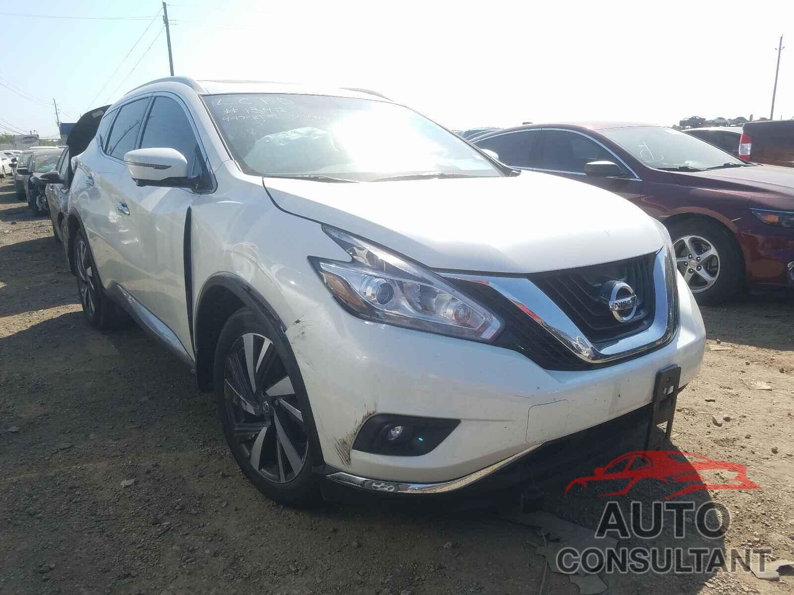 NISSAN MURANO 2018 - 5N1AZ2MG0JN200275