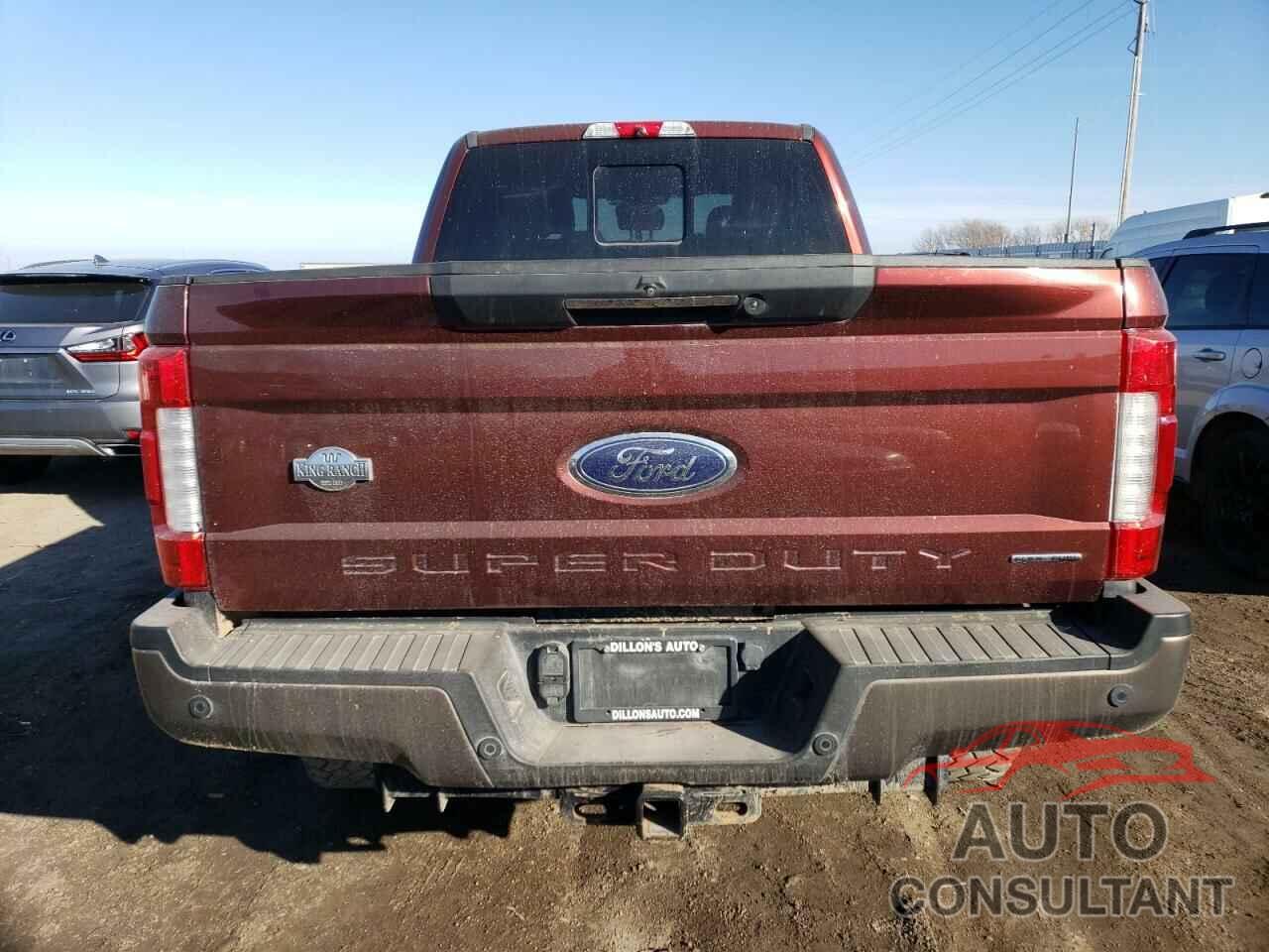 FORD F250 2017 - 1FT7W2B68HEE02437