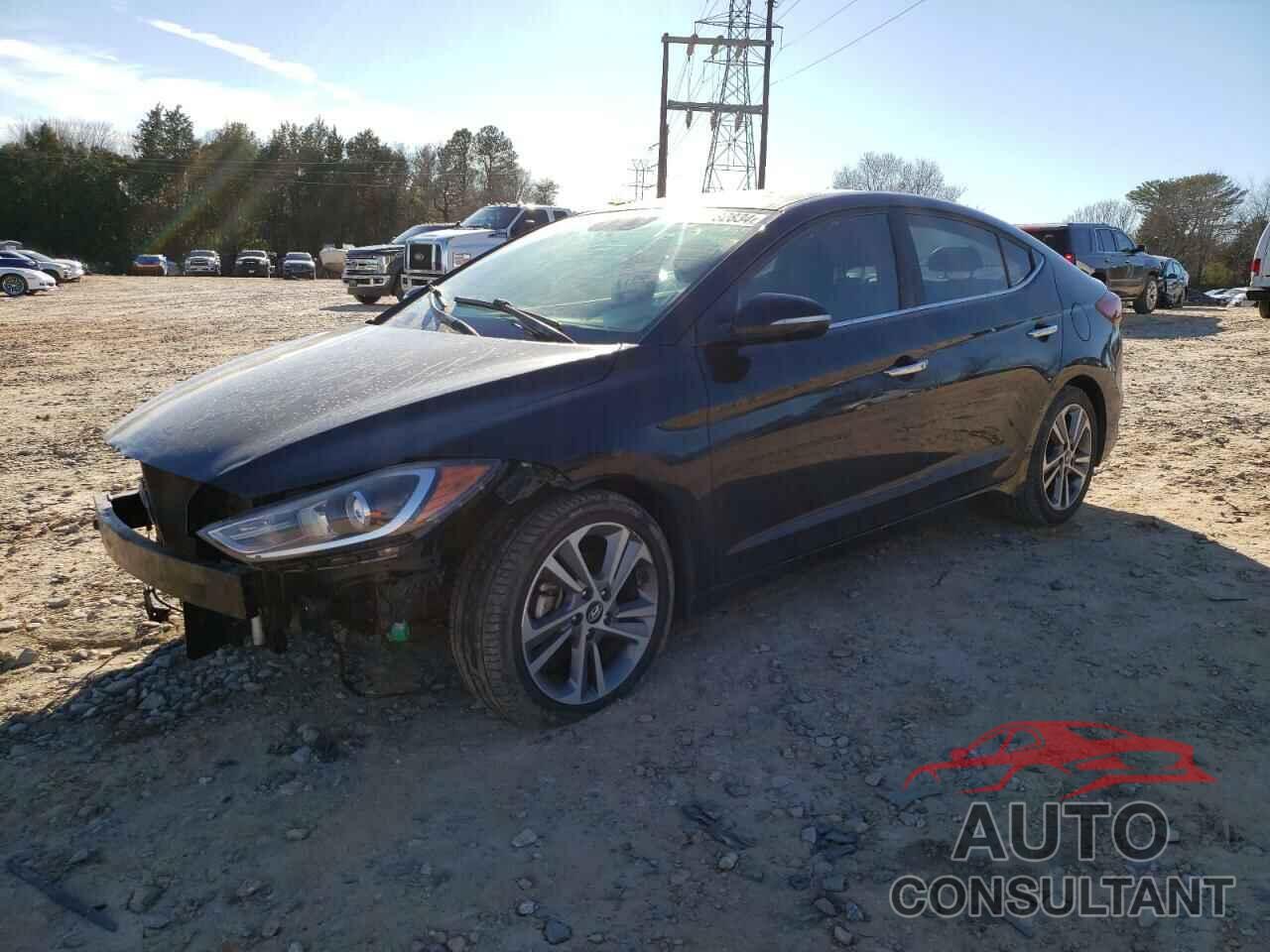HYUNDAI ELANTRA 2017 - KMHD84LF1HU069734