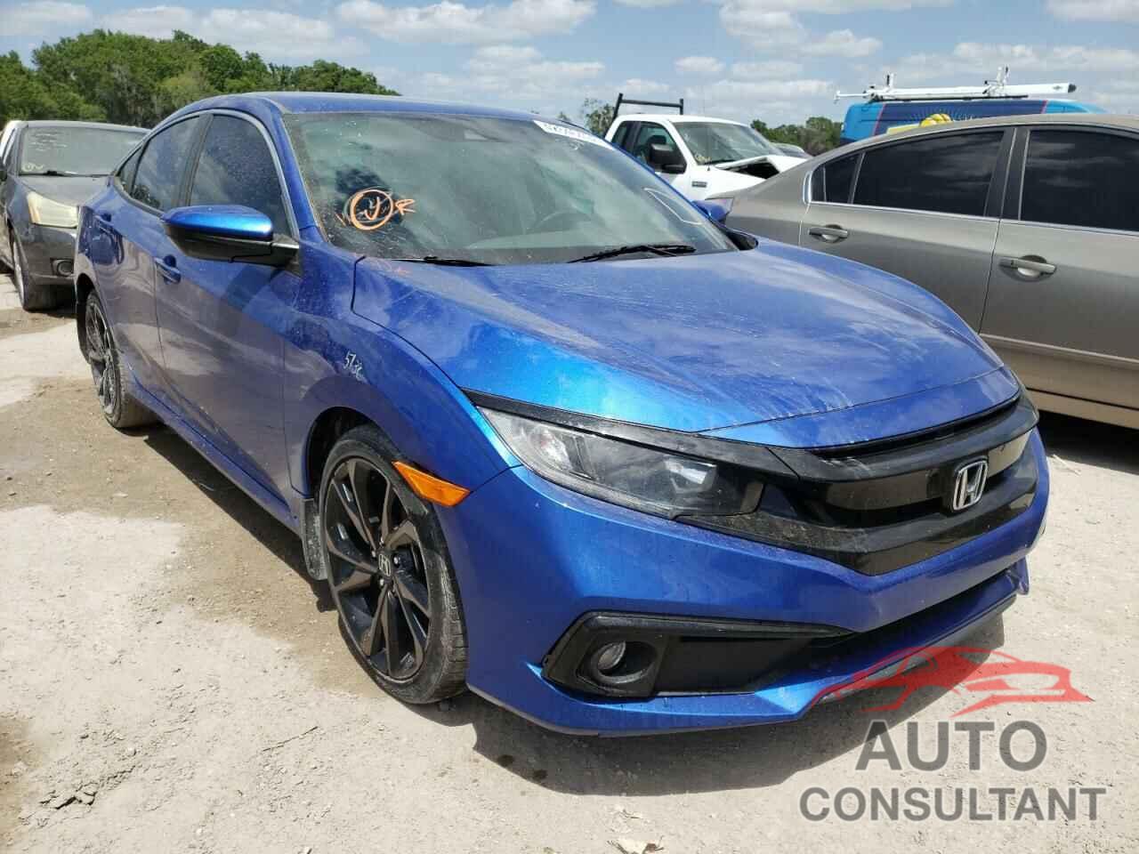 HONDA CIVIC 2019 - 19XFC2F82KE010145