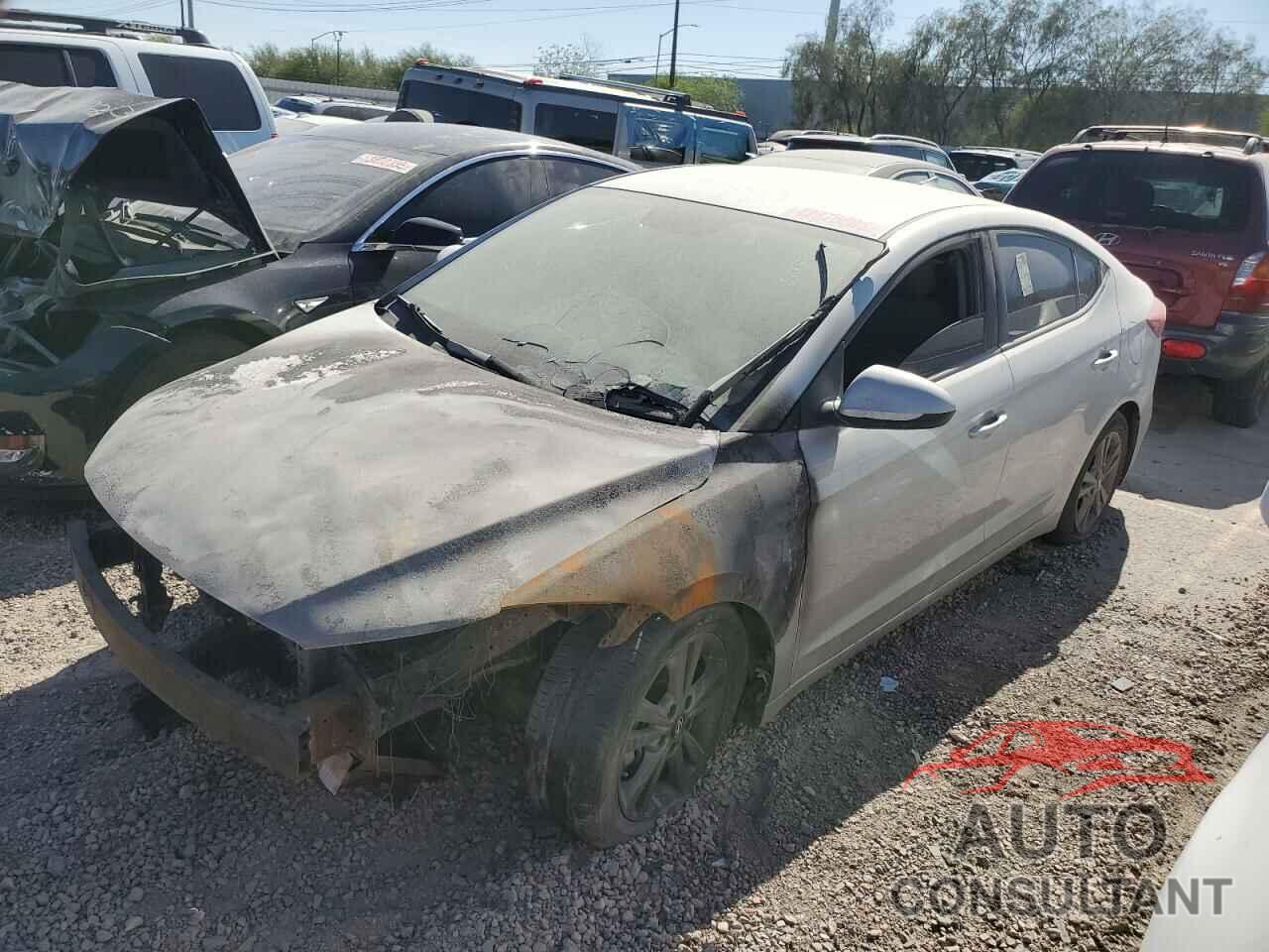 HYUNDAI ELANTRA 2018 - 5NPD84LF9JH345971
