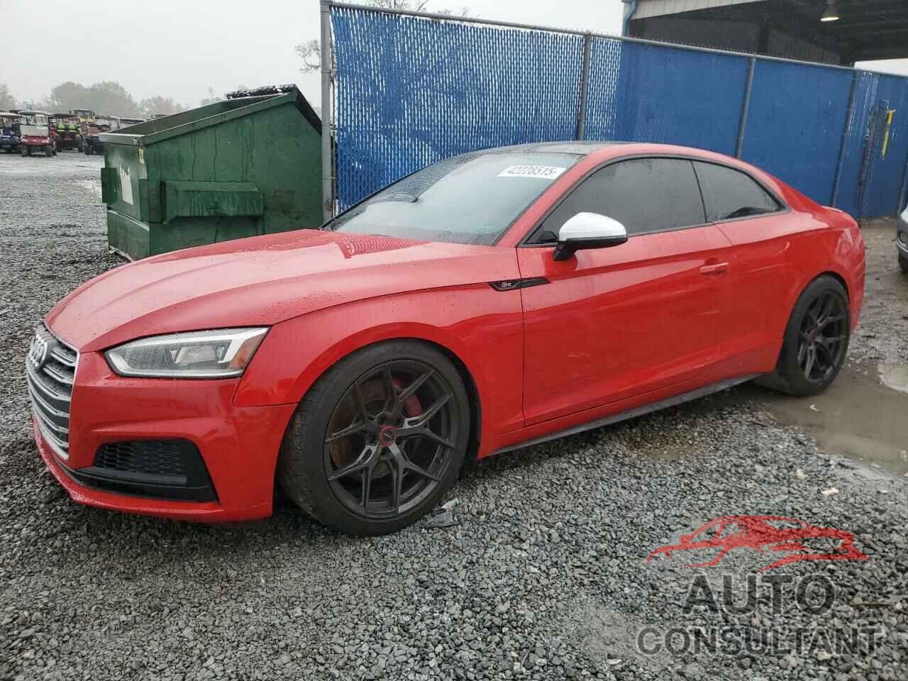 AUDI S5/RS5 2018 - WAUP4AF59JA010806