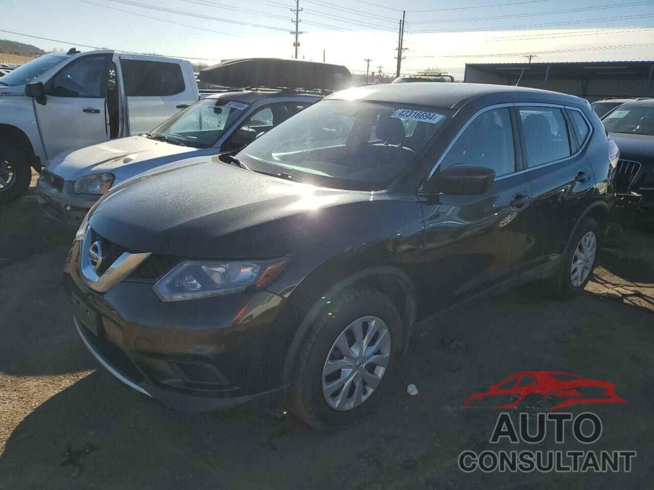 NISSAN ROGUE 2016 - KNMAT2MV4GP656796