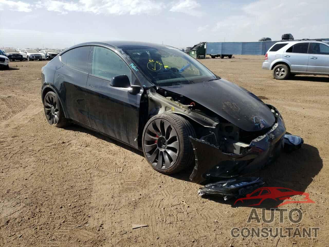 TESLA MODEL Y 2021 - 5YJYGDEF3MF070201