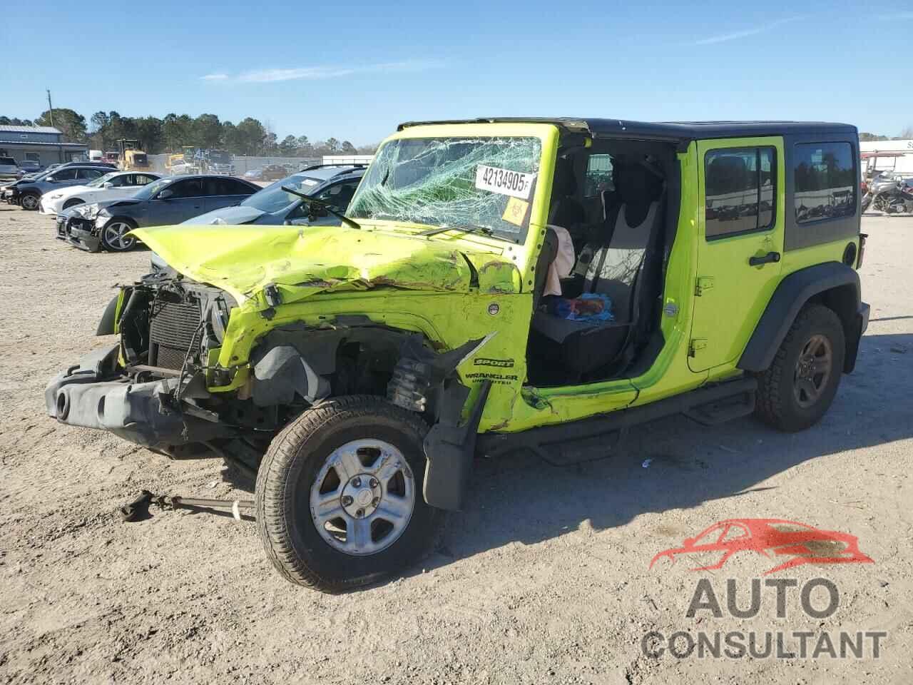 JEEP WRANGLER 2016 - 1C4BJWKG9GL345359