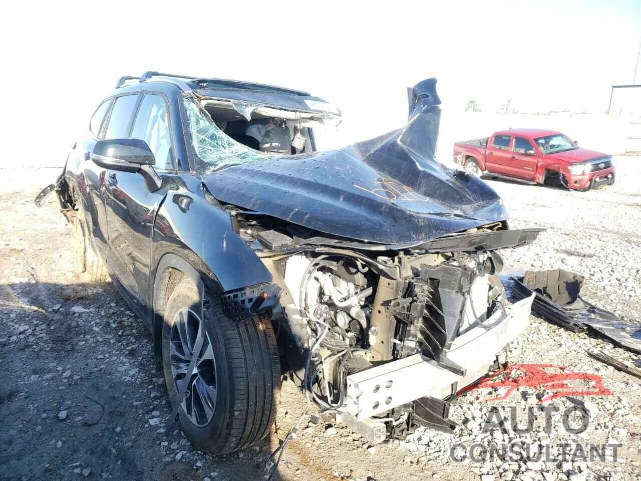 TOYOTA HIGHLANDER 2021 - 5TDGZRBH7MS124927