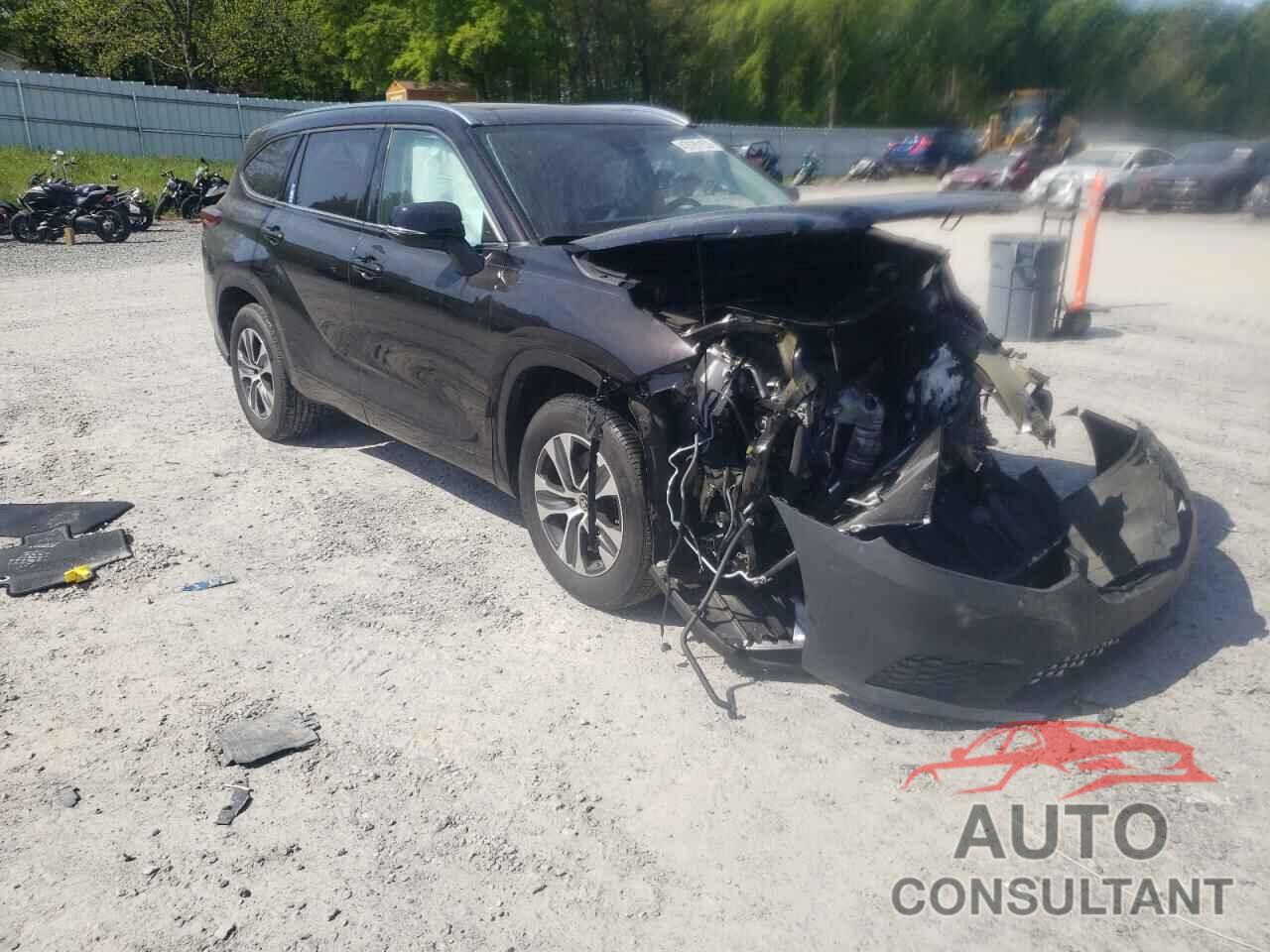 TOYOTA HIGHLANDER 2021 - 5TDGZRAH8MS050290