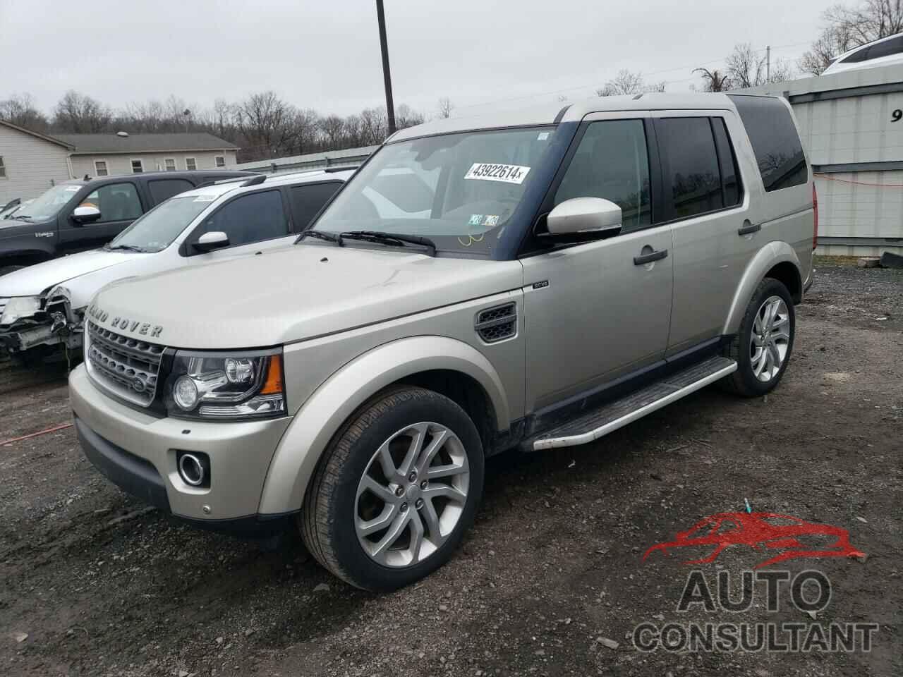 LAND ROVER LR4 2016 - SALAG2V62GA845714