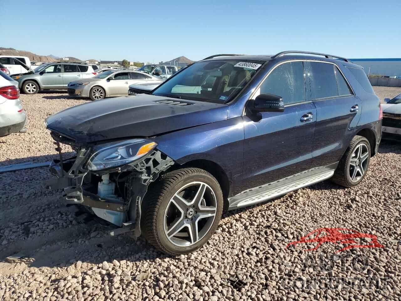 MERCEDES-BENZ GLE-CLASS 2018 - 4JGDA5JB8JB150127