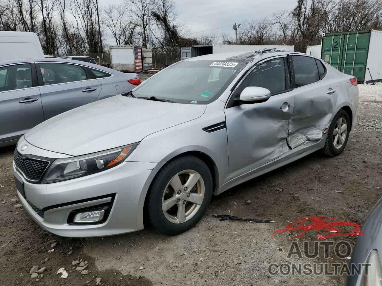 KIA OPTIMA 2014 - KNAGM4A70E5465486