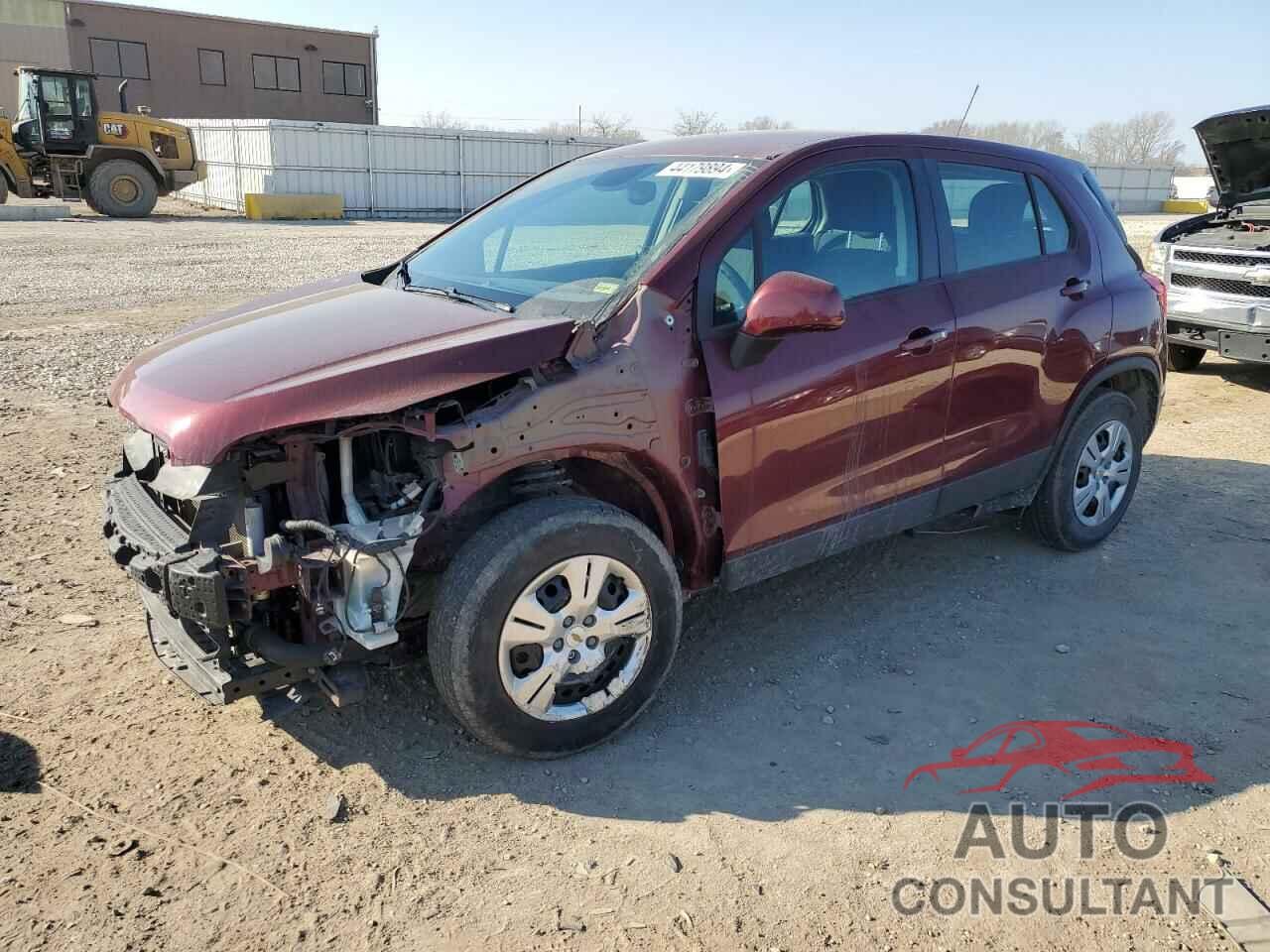 CHEVROLET TRAX 2016 - 3GNCJKSB3GL150998