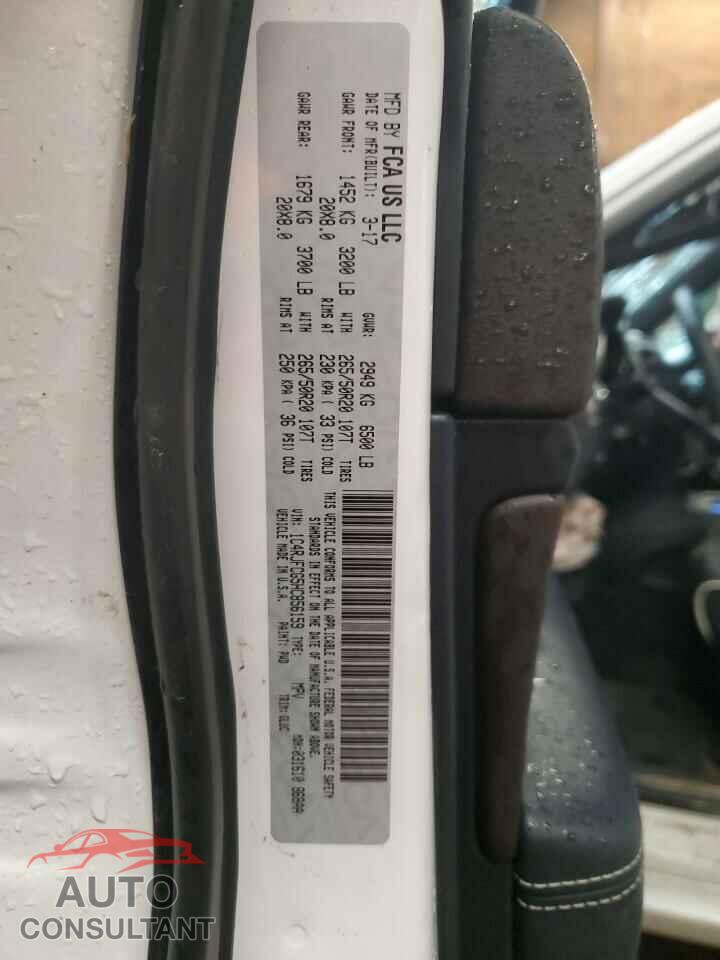 JEEP GRAND CHER 2017 - 1C4RJFCG5HC856159