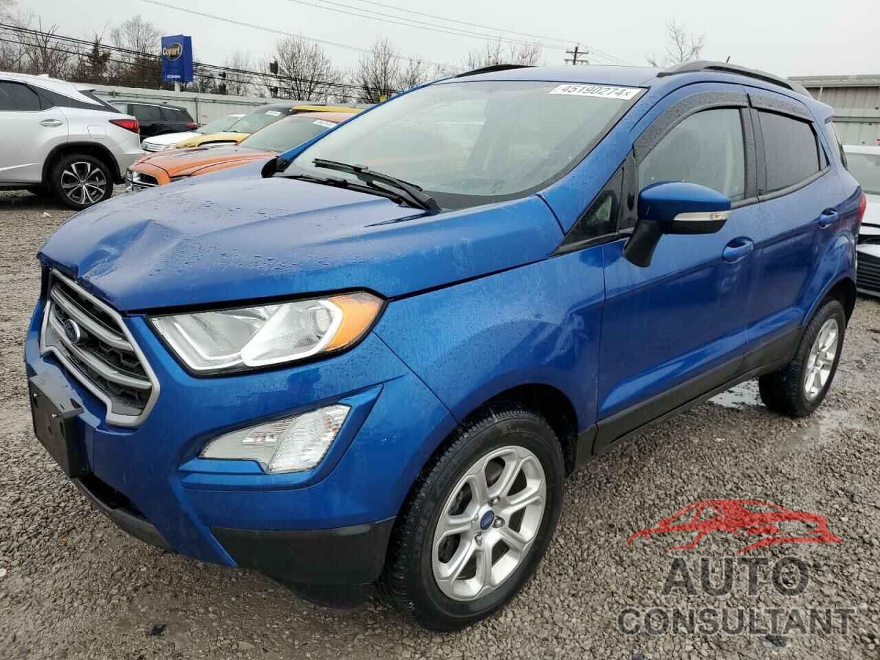 FORD ECOSPORT 2019 - MAJ6S3GL2KC304671