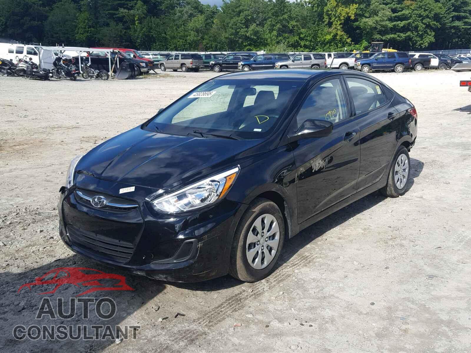 HYUNDAI ACCENT 2017 - KMHCT4AEXHU383192