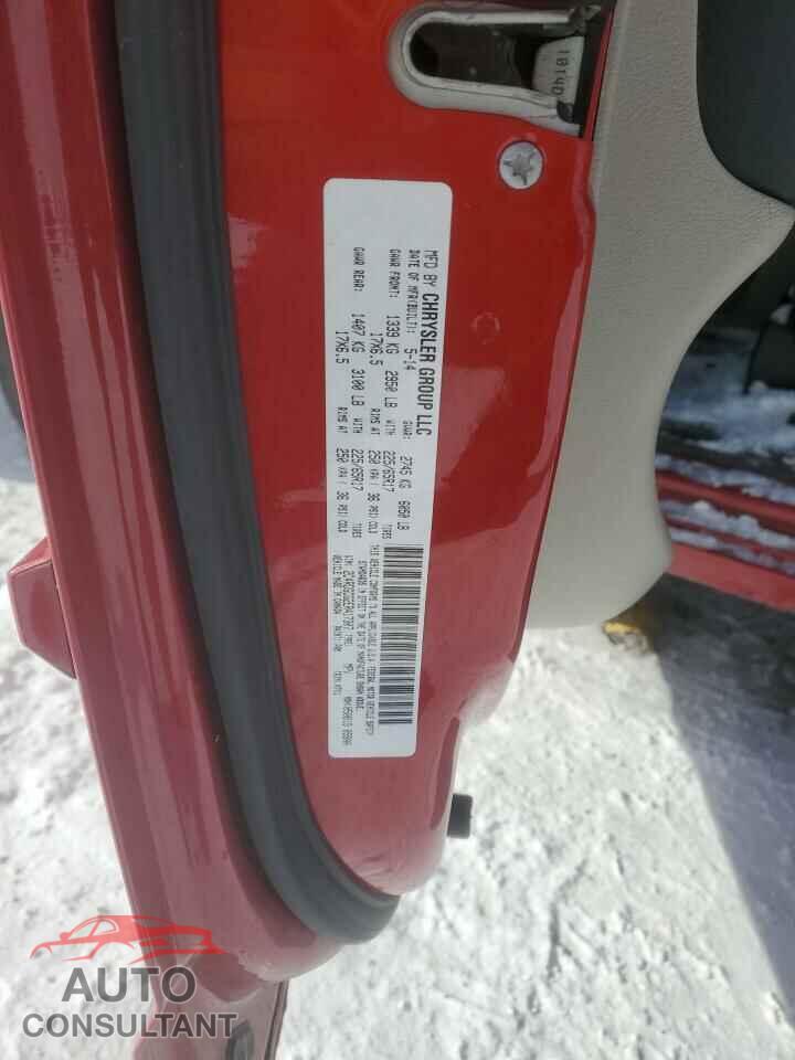 DODGE CARAVAN 2014 - 2C4RDGCG2ER417307