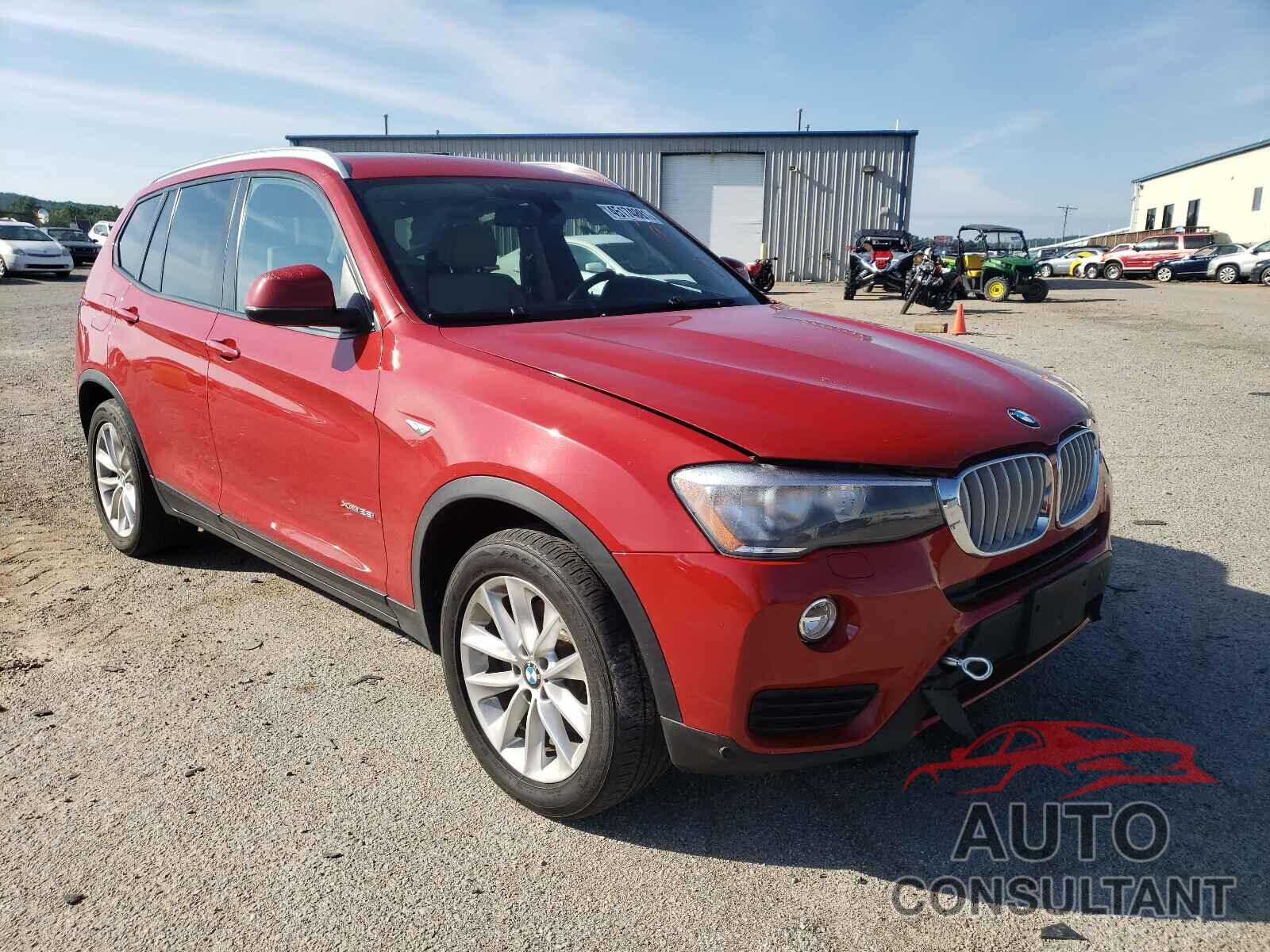 BMW X3 2016 - 5UXWX9C52G0D85882