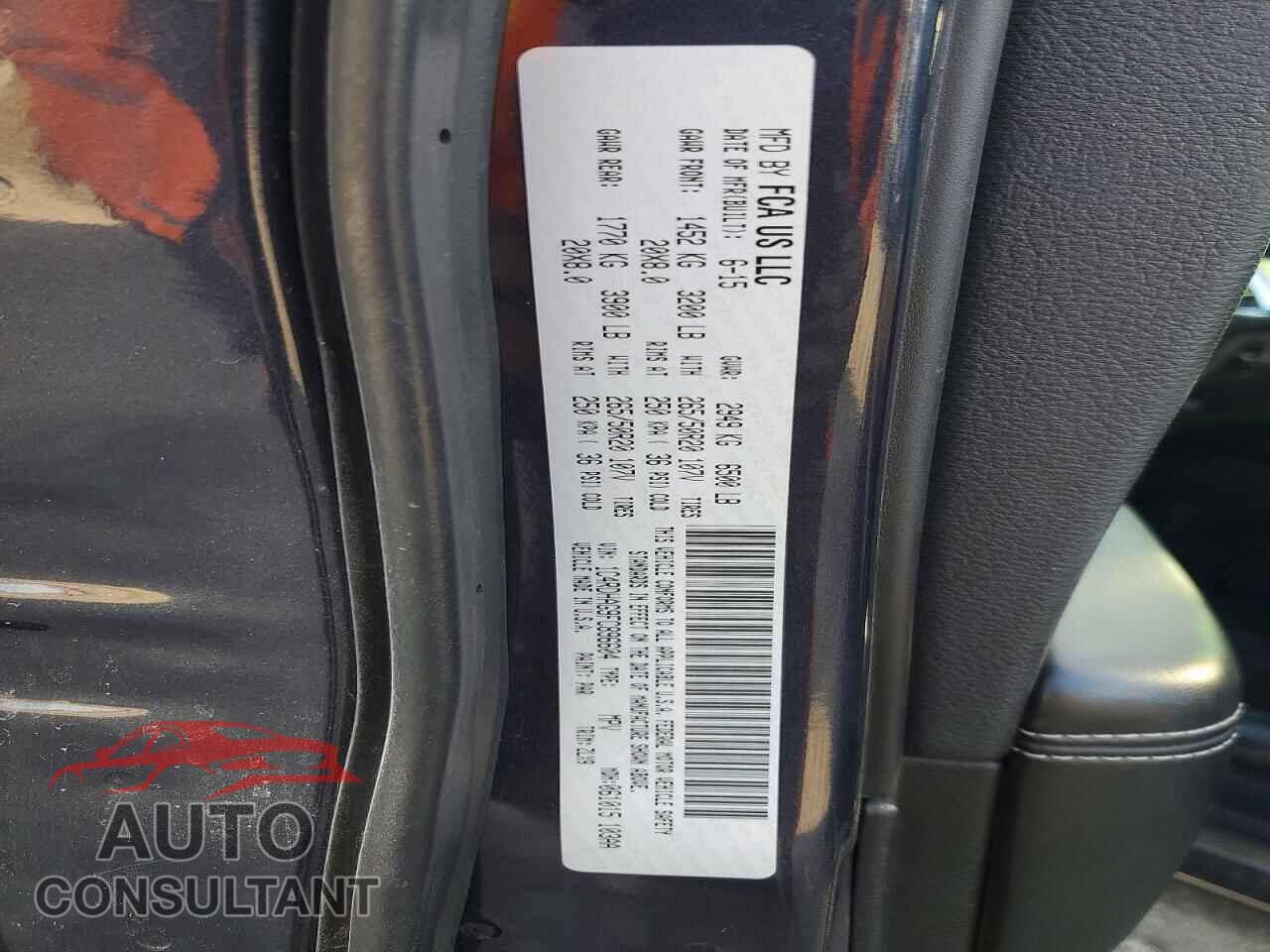 DODGE DURANGO 2015 - 1C4RDHAG9FC896604