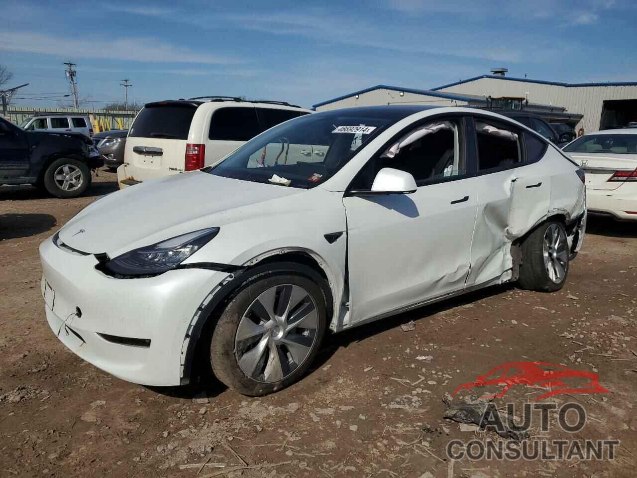 TESLA MODEL Y 2021 - 5YJYGDEE1MF190165