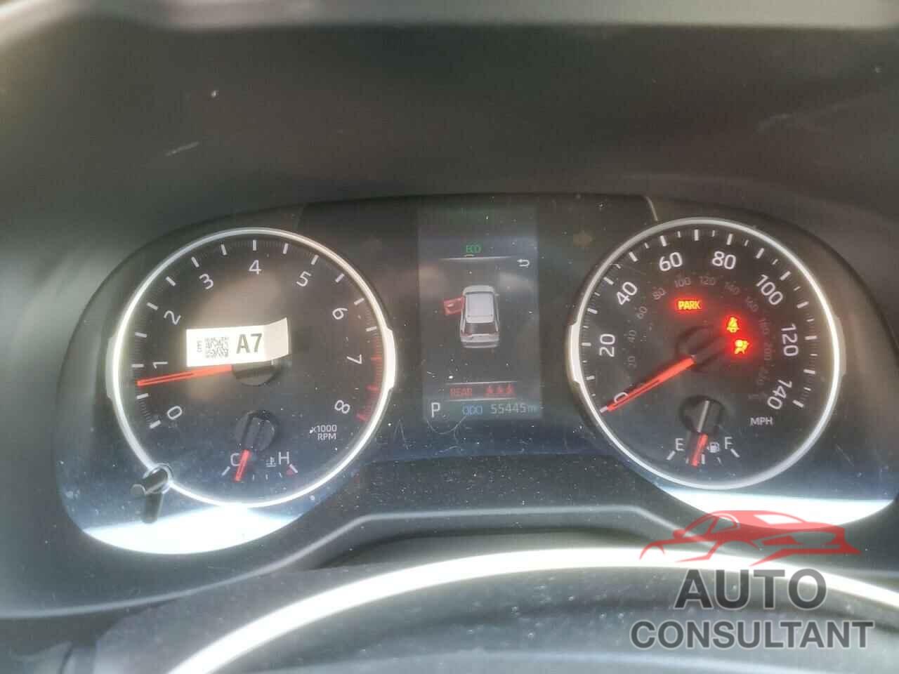TOYOTA RAV4 2021 - 2T3F1RFVXMC191654