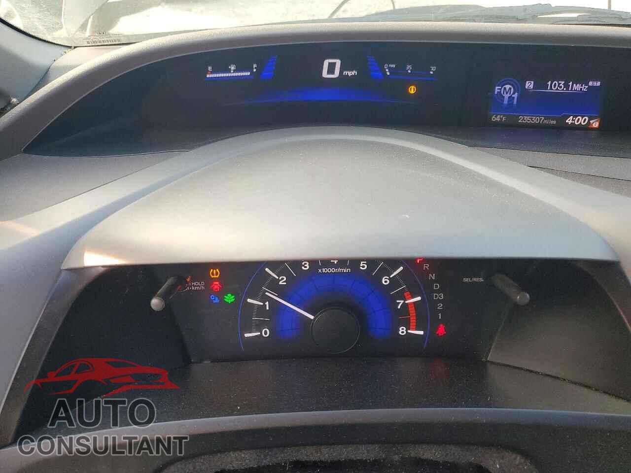 HONDA CIVIC 2012 - 19XFB2F9XCE034481