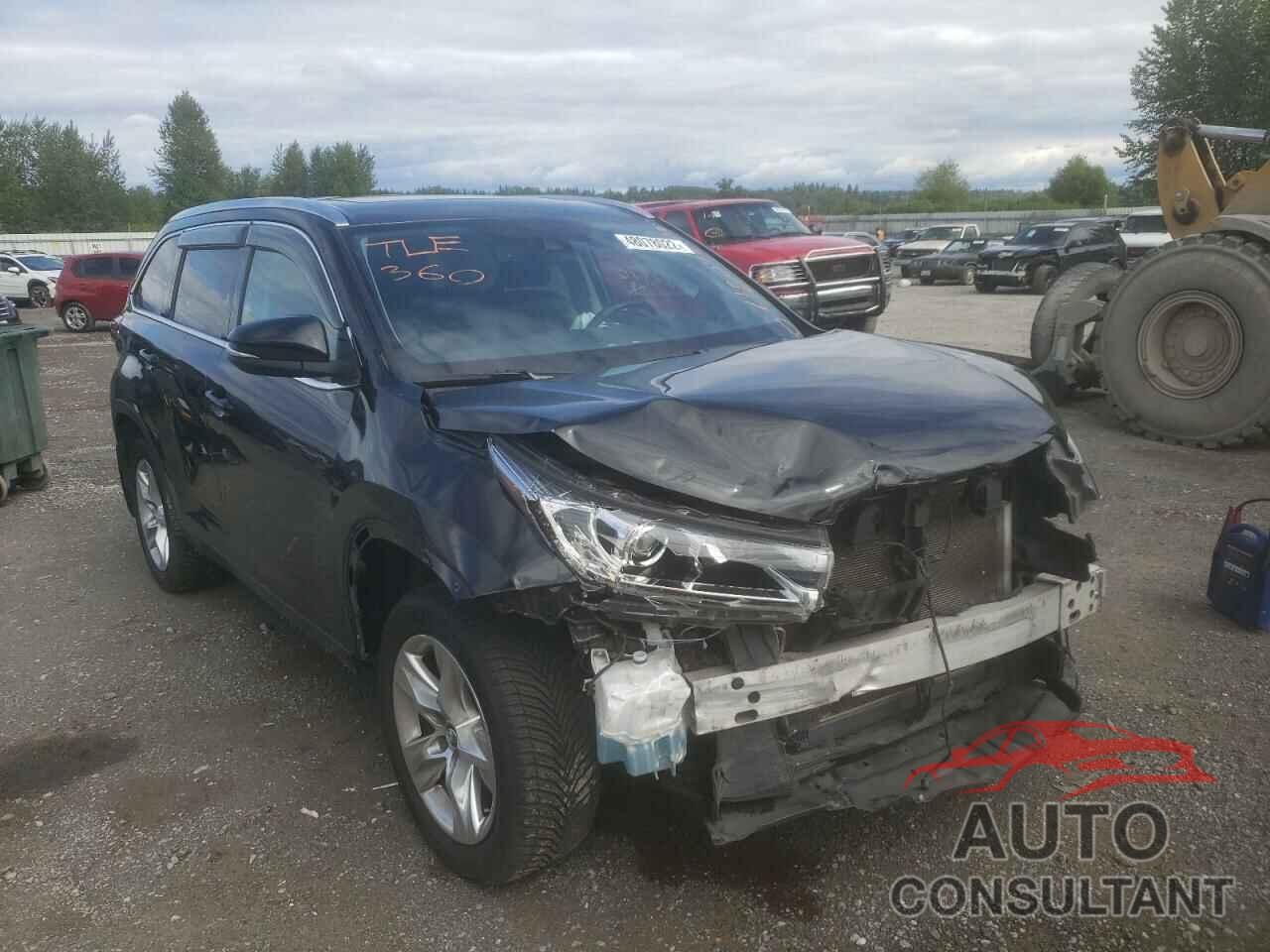 TOYOTA HIGHLANDER 2018 - 5TDDZRFH2JS908425
