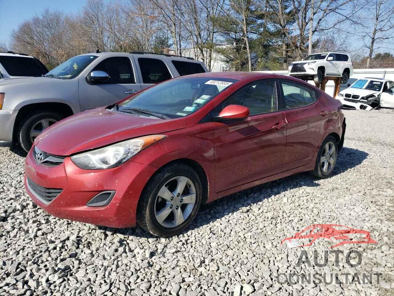 HYUNDAI ELANTRA 2011 - KMHDH4AE4BU088702