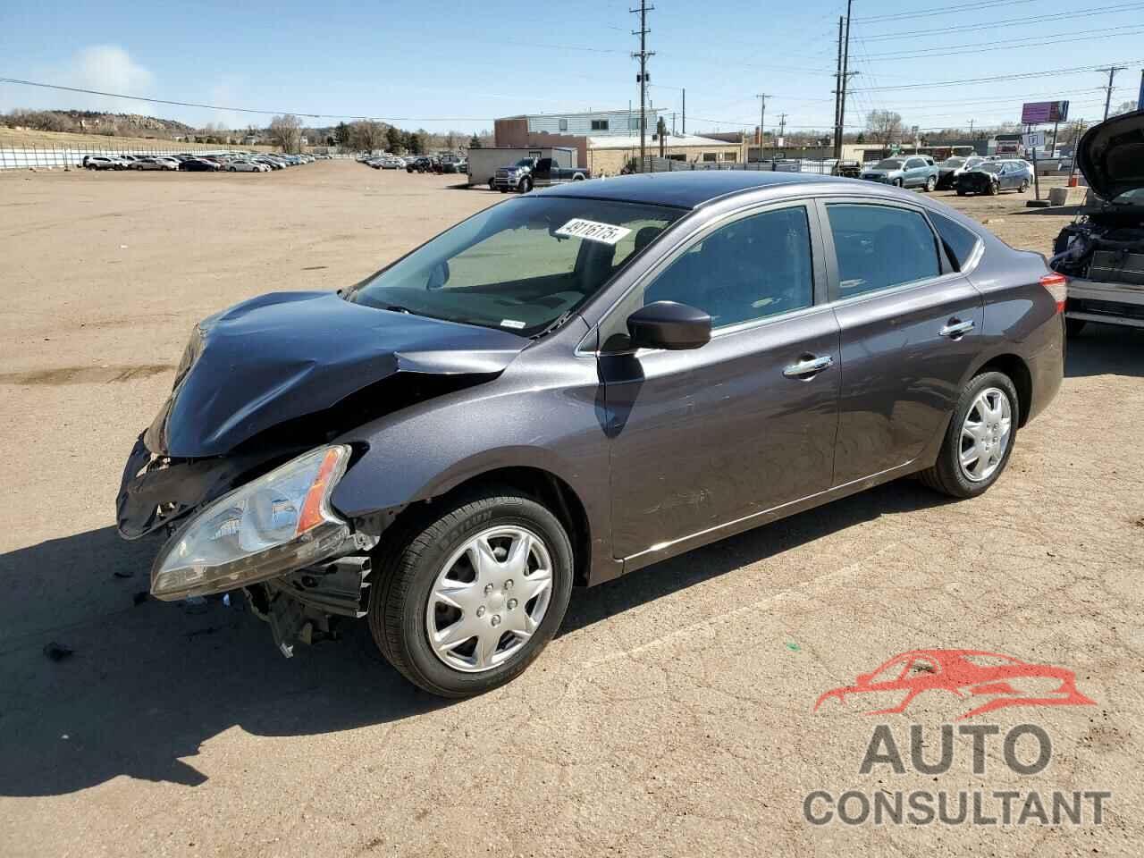 NISSAN SENTRA 2014 - 1N4AB7AP3EN855147