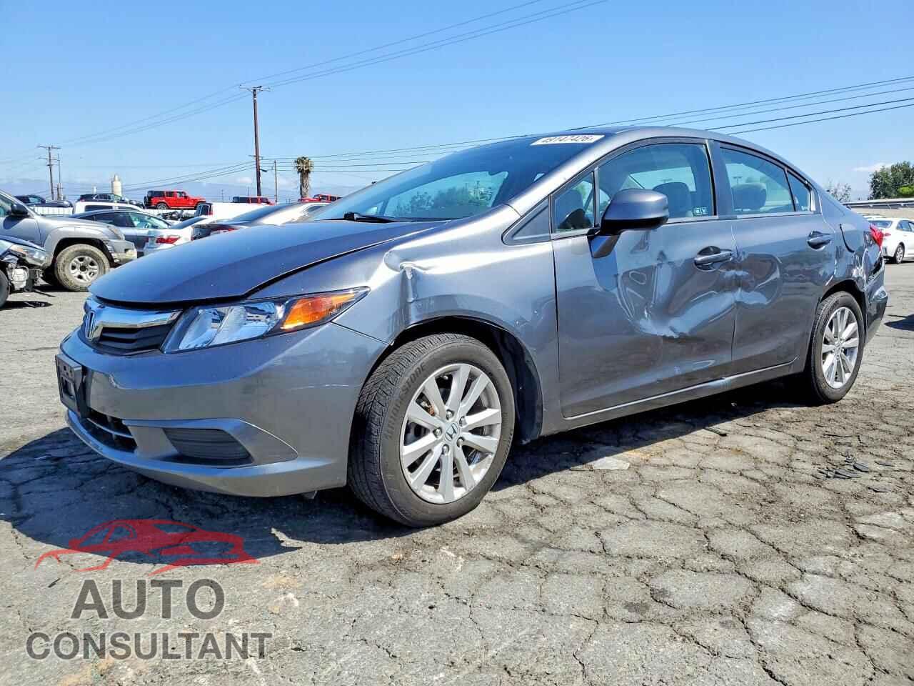 HONDA CIVIC 2012 - 19XFB2F98CE337601